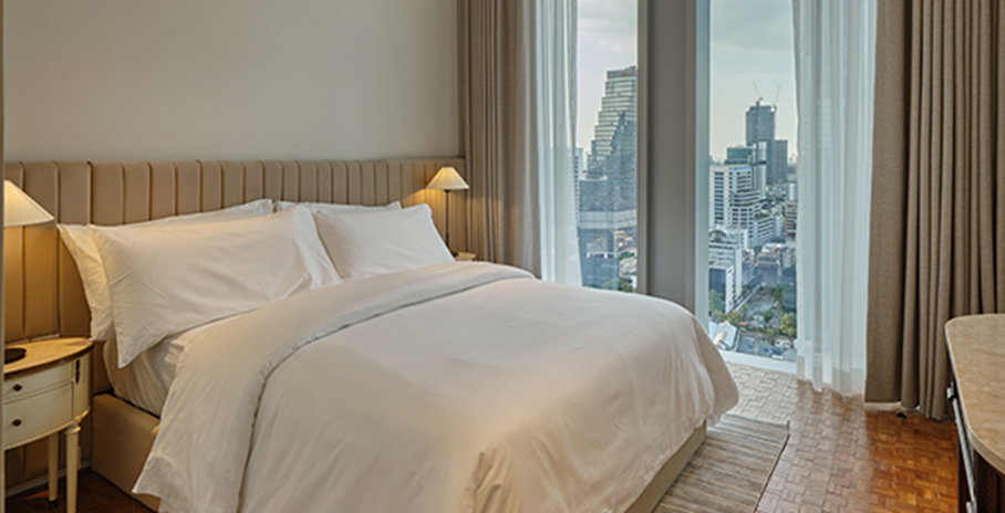 リッツ・カールトン レジデンスのベッドルーム