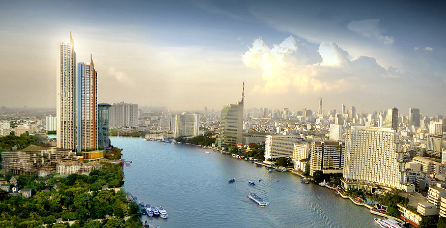 ザ・レジデンス・アット・マンダリン・オリエンタル・バンコクの外観