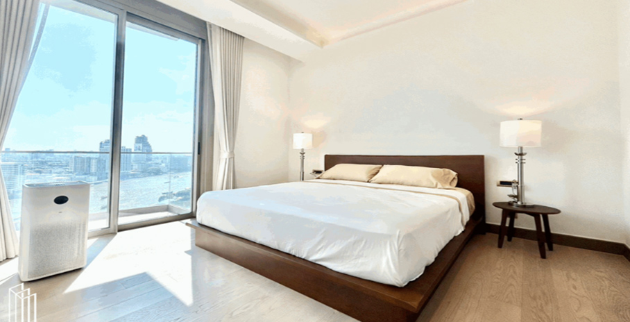 ザ・レジデンス・アット・マンダリン・オリエンタル・バンコクのベッドルーム