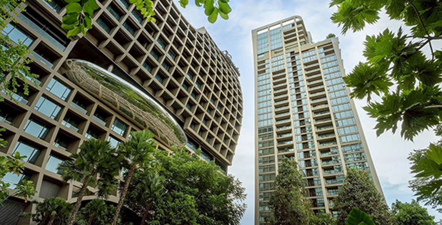 ザ・レジデンス・アット・シンドーン・ケンピンスキー・バンコクの外観